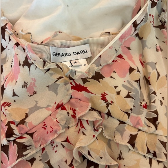 Vintage Gerard Darel Floral Camisole - Picture 2 of 2